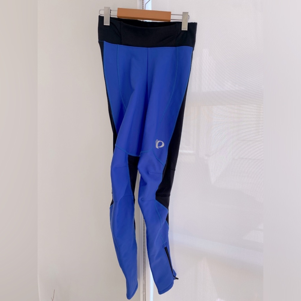 Pearl Izumi Fleece Line Soft Shell Cycling Compression Tights Size Medium